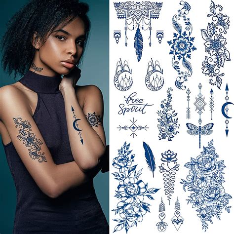 female temporary tattoos